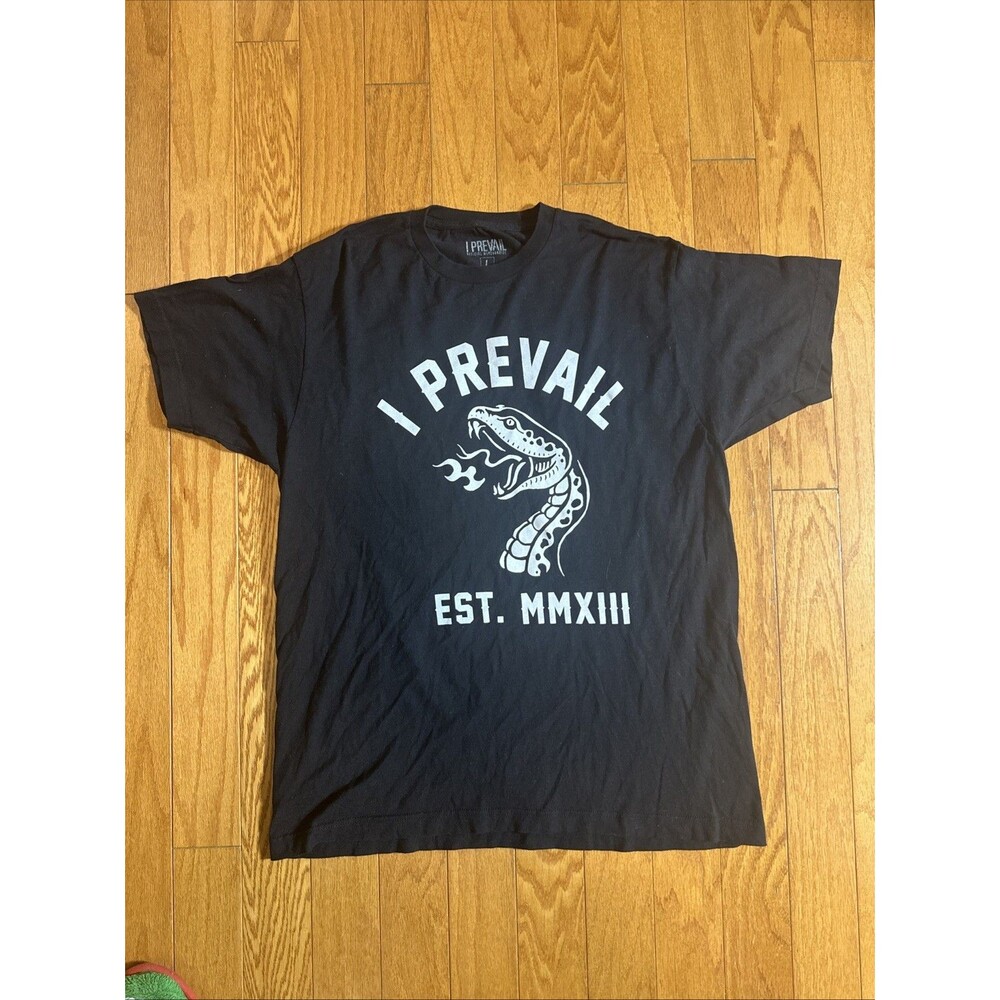 I Prevail Metal Band Black T-Shirt Men's L